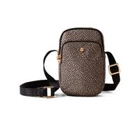 Borbonese, ,Bags ,Donna ,Marrone ,ONE SIZE Mini Borsa a Tracolla con Stampa OP