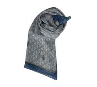 Borbonese Blue Silk Women Scarf