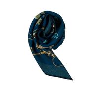 Borbonese Blue Silk Women Scarf