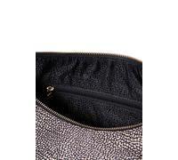 Mezza Luna media con tasca Borbonese OP Naturale-Nero - Tabella Colori: Marrone