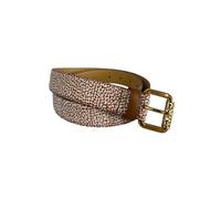 Borbonese Brown Leather Women Belt - UNI