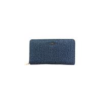 Borbonese - Classica P.Foglio Large Zip Around - - Accessories - Donna - Blu - ONE SIZE