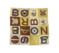 Borbonese - Color Block Scarf 90x90 - - Accessories - Donna - Multicolore - ONE SIZE