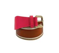Borbonese Pink Genuine Leather Women Belt - UNI