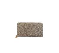 Borbonese - Portafoglio Large Zip Around Agnello Smerigliata St. - - Accessories - Donna - Marrone - ONE SIZE
