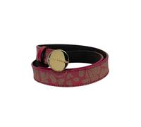 Borbonese Red Genuine Leather Women Belt - UNI
