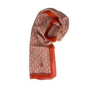 Borbonese Red Silk Women Scarf