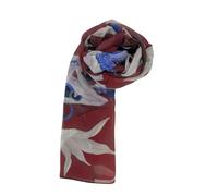 Borbonese Red Silk Women Scarf