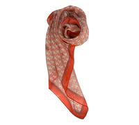 Borbonese Red Silk Women Scarf