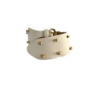 Borbonese White Genuine Leather Women Belt - UNI