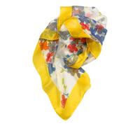 Borbonese Yellow Silk Women Scarf