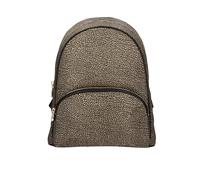 BORBONESE ZAINO MEDIUM donna naturale/nero 934136I15X11 TU
