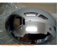 Borchia liscia cromata modello 4 perni vw Maggiolino, Karmann, T1,T2, T3,Type3