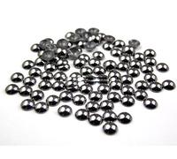 Borchie Hotfix Termoadesive Cupola 4mm, 100pz, Grigio/Brunito, Per Tessuti, Cuoio, Bijoux - Adesive a Caldo per Fai da Te, Moda e Decorazioni Giorgetti Strass