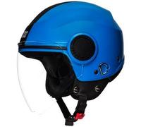 Borchie Urban Aperto Viso Blu Casco Con Strappo L Misura Aes