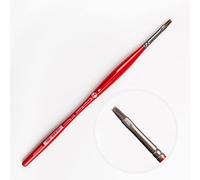 Borciani e Bonazzi Serie 811 UNICO Pennello Piatto Sintetico Silver n. 4