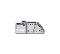 Bord Done by Deer | Stick&Stay Silicone Croco Grey