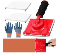 Bordatore per pittura murale - Strumento ergonomico per pitturare gli angoli, strumento per la linea di pittura, strumento per bordare la pittura murale, materiale edile lavabile multifunzionale, perf