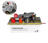 Bordatrice per bordi in legno da 1200 W Linea retta/Arc curvo Lavorazione del legno Bordatrice manuale in PVC Auto-taglio Uso con sega