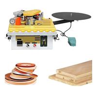 Bordatrice per bordi, rottura automatica del nastro, controllo microcomputer, temperatura e velocità regolabili, incollaggio su due lati, versione migliorata per una lavorazione efficiente del legno