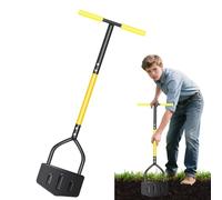 Bordatrice per prato | Strumento manuale per bordi con denti di - Pala in acciaio resistente multiuso per la pulizia ' in giardino cortile parchi