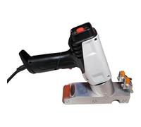 Bordatrice portatile, bordatrice manuale curva e dritta da 2000 W con rulli in silicone, temperatura regolabile da 50 a 600 °C, facile da regolare, ideale per forme curve/dritte/irregolari