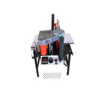 Bordatrice portatile for lavorazione del legno da 1,2 kW Bordatrice manuale for legno e PVC con incollaggio bifacciale Per uso fai da te(1100W)