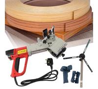 Bordatrice portatile per la lavorazione del legno, macchina manuale da 2000 W per bordi dritti e curvi, ideale per progetti di miglioramento domestico