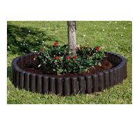 Bordatura da giardino per aiuole Blok 6 pz 2,3 m Cacao
