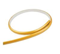 Bordatura decorativa da parete, PVC Wall Trim Quadrant Trim 5M Bendable Moulding Strip 1CMX0.5CM Self-Adhesive(2)