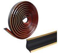 Bordatura decorativa da parete, Self-Adhesive Wall Inner Corner Trim, Quadrant Trim, Multicolor, 2/5m, Home Decoration(Black Gold Edge,5m)