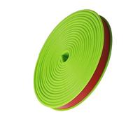 Bordatura flessibile autoadesiva in TPE, Nastro protettivo for bordi autoadesivo in TPE a forma di U, 5 metri, larghezza multicolore 9-40 mm(Green,17mm)