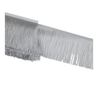 Bordatura Frange Decorative,Abiti Latini Fai da te 5 iarde 10 cm di larghezza pizzo frangia for cucire nappe nappe decorative appese lunghe frange vestiti artigianato tessuto accessori(Gray)