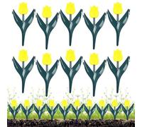 Bordatura per massiccia | 10 pezzi decorativi a forma di artificiale - bordi decorativi per paesaggio decorativo, per prato, esterno, cortile, pacciame, patio, , pianta, piscina, giardino