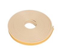 Bordatura per mobili a forma di U, 16.4FT Veneer Edge Banding, Peel and Stick Trim Collapsible Guards for Cabinet Repair(Beige,9mm)