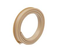 Bordatura per mobili a forma di U, PVC Edge Banding, Self Adhesive Molding Trim, U Shape Protector for Shelves, Width17 MM,Red(Flesh)