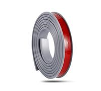 Bordatura per mobili a forma di U, PVC Edge Banding, Self Adhesive Molding Trim, U Shape Protector for Shelves, Width17 MM,Red(Gray)