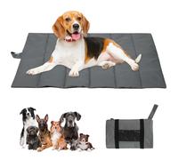 BORDEAG Cuscino Cane Impermeabile, Cuscinetti Lavabili per Cani, Tappetini Assorbenti per Cani 108 * 66CM, Tappetino Coperta per Animali Domestici da Esterno Portatile, per Canis e Gatti