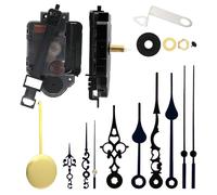 BORDEAG Movimento Silenzioso al Quarzo A Pendolo, Movimento al Quarzo A Pendolo, Meccanismo Orologio da Parete, Ovimento A Pendolo al Quarzo con Meccanismo A Pendolo(15 Mm)