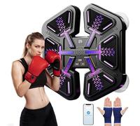 BORDEAG Music Boxing Machine,Macchina da Boxe Musicale con Guanti da Boxe,9 velocità Regolabili,Boxing Machine Montata A Parete,Smart Music Machine Boxing per Casa,Interni E Palestre