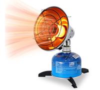 BORDEAG Riscaldatore A Gas Portatile, Riscaldamento A Gas Da Campeggio, Mini Riscaldatore A Gas, Riscaldatore A Gas Riscaldamento A Gas Per Pesca, Escursionismo, Caccia E Zaino In Spalla