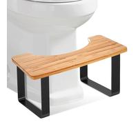 BORDEAG Sgabello da toilette per adulti, sgabello da cacca,