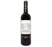 Bordeaux Cuvèe Pierre Blanche 2020 Chateau Gressina, vino rosso francese, Merlot e Cabernet Sauvignon, 14,5% vol, 750 ml