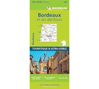 BORDEAUX ENVIRONS 11126 CARTE MICHELIN KAART ZOOM: Map