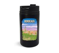 Bordeaux France Travel Souvenir Travel Mug, Travel Tumbler, tazza da caffè isolata, tazza portatile