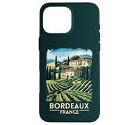 Bordeaux Francia Souvenir Retro Viaggio Custodia per iPhone 16 Pro Max