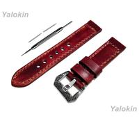 Bordeaux Spazzolato Pelle Fascia per Garmin Approach S50,S44,S40 & D2 Aria -B20