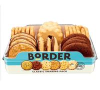 Border Biscuit Classic Sharing Pack 400 g con 6 gusti selezionati, set regalo di biscotti, cioccolatini, perfetto per regali per la festa della mamma e del papà, Natale e Pasqua (confezione da 2)