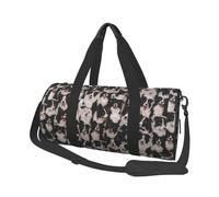 Border collie, Borsone da viaggio di grande capacità Borsa rotonda Borsa da viaggio sportiva Borsa da viaggio Borsa da fitness