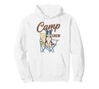 Border Collie Camp Crew Camping Dog Lover Outdoor Felpa con Cappuccio
